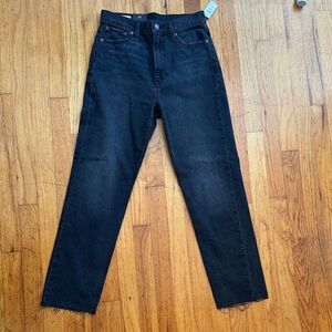 GAP Charcoal Cheeky Straight Jeans